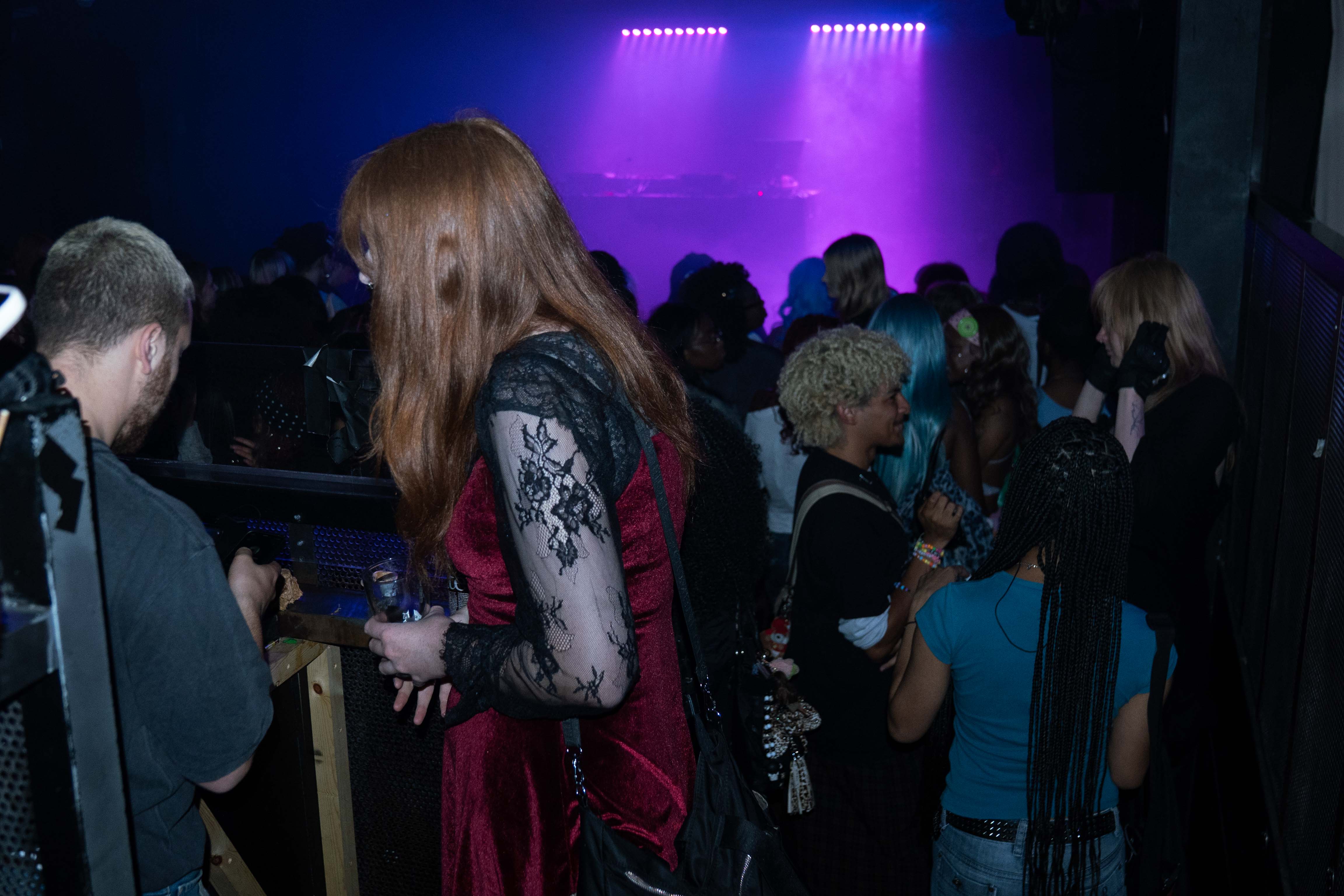 Crowd on the dancefloor
